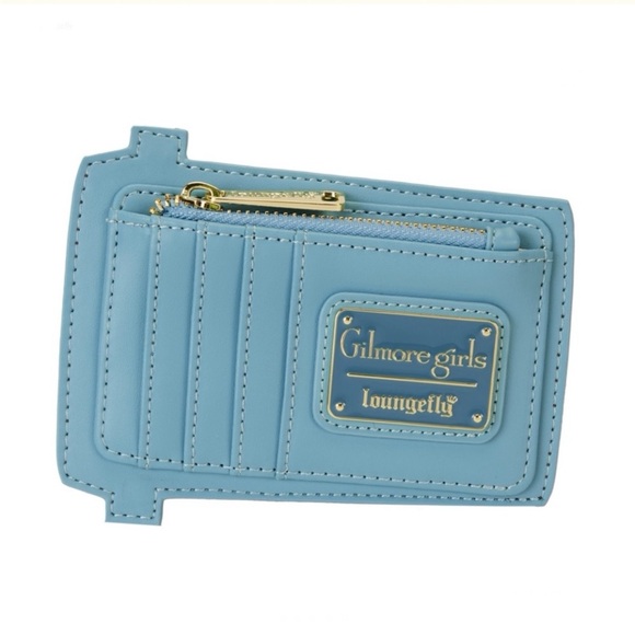 NWT Loungefly GilmoreGirls Luke’s Diner coffee cup backpack & cardholder - Picture 5 of 9